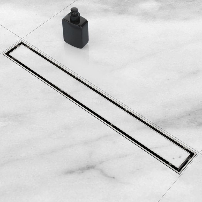 Watchmen YEFU 2 IN 1 Linear Shower Drain, New Type Linear Drains, 304